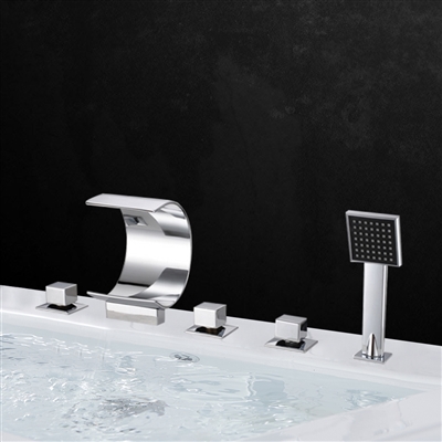 Tub And Shower Faucets With Hand Shower
